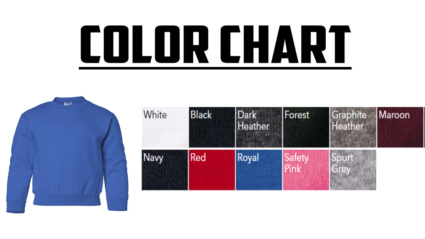 Gildan Youth Crewneck Sweatshirt