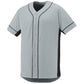 Adult/Youth Full Button Baseball Jersey with trim