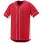 Adult/Youth Full Button Baseball Jersey with trim