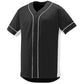 Adult/Youth Full Button Baseball Jersey with trim