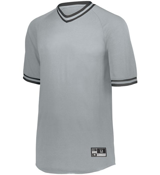 ADULT V-NECK BASEBALL JERSEY