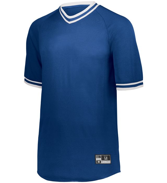 ADULT V-NECK BASEBALL JERSEY