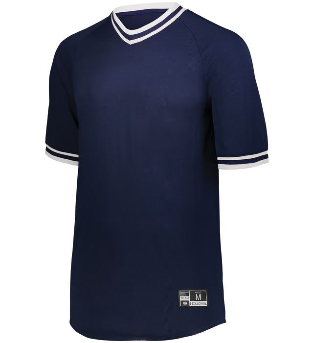 ADULT V-NECK BASEBALL JERSEY
