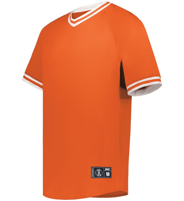 ADULT V-NECK BASEBALL JERSEY