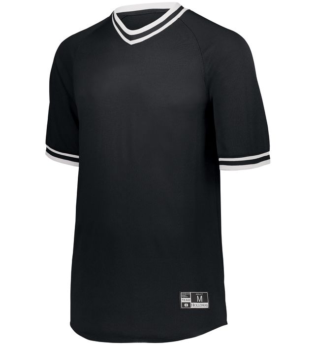 ADULT V-NECK BASEBALL JERSEY