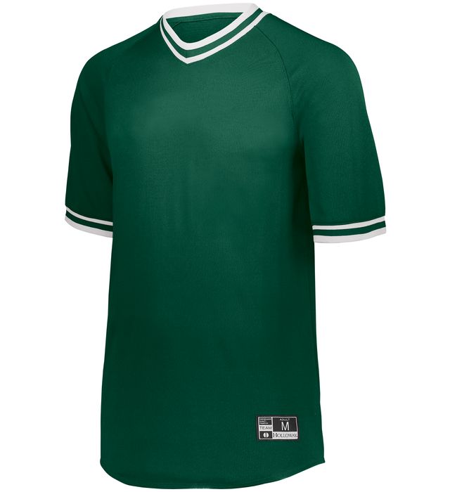 ADULT V-NECK BASEBALL JERSEY
