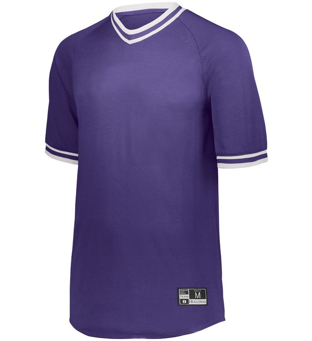 ADULT V-NECK BASEBALL JERSEY