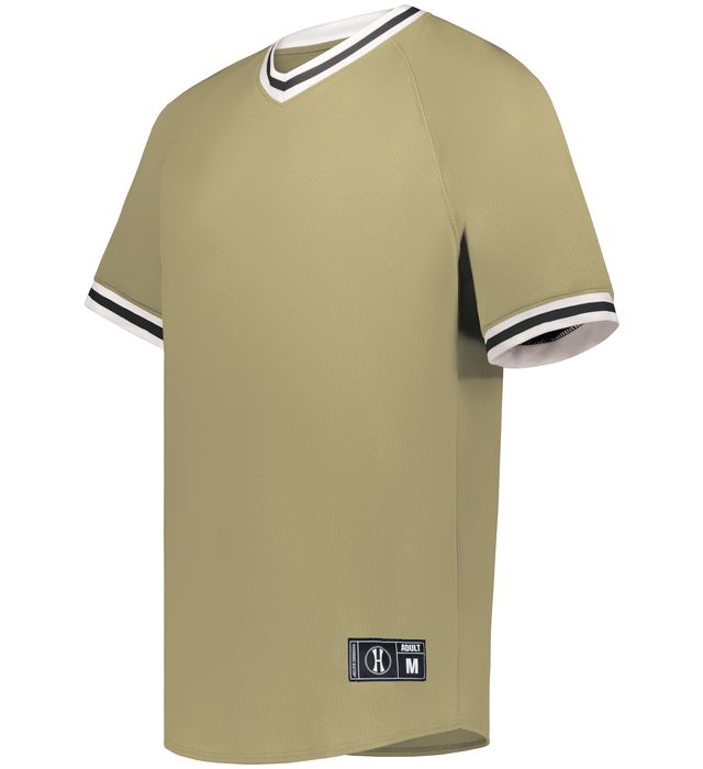 ADULT V-NECK BASEBALL JERSEY