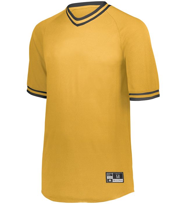 ADULT V-NECK BASEBALL JERSEY