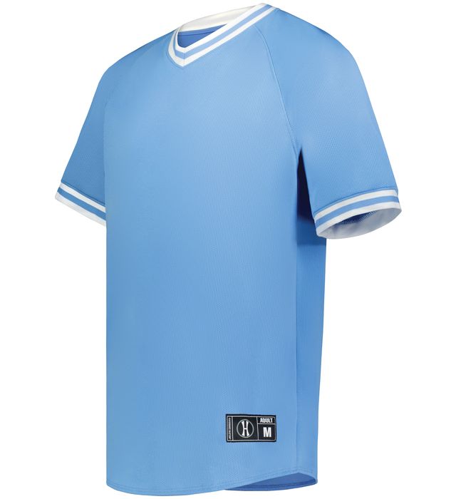 ADULT V-NECK BASEBALL JERSEY