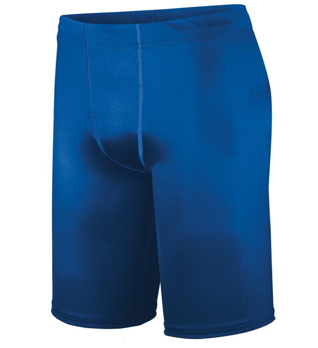 Adult Men Solid Compression Shorts