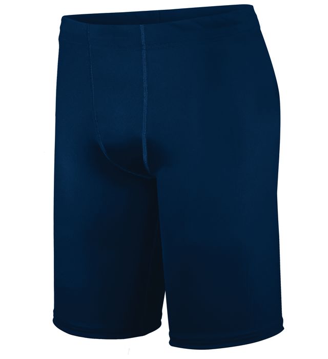 Adult Men Solid Compression Shorts