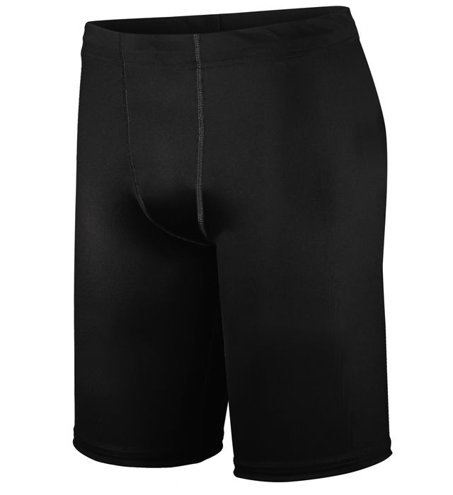 Adult Men Solid Compression Shorts