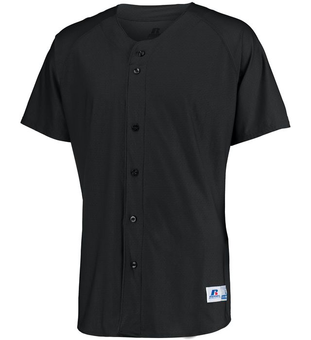 Adult Full Button Baseball Jersey