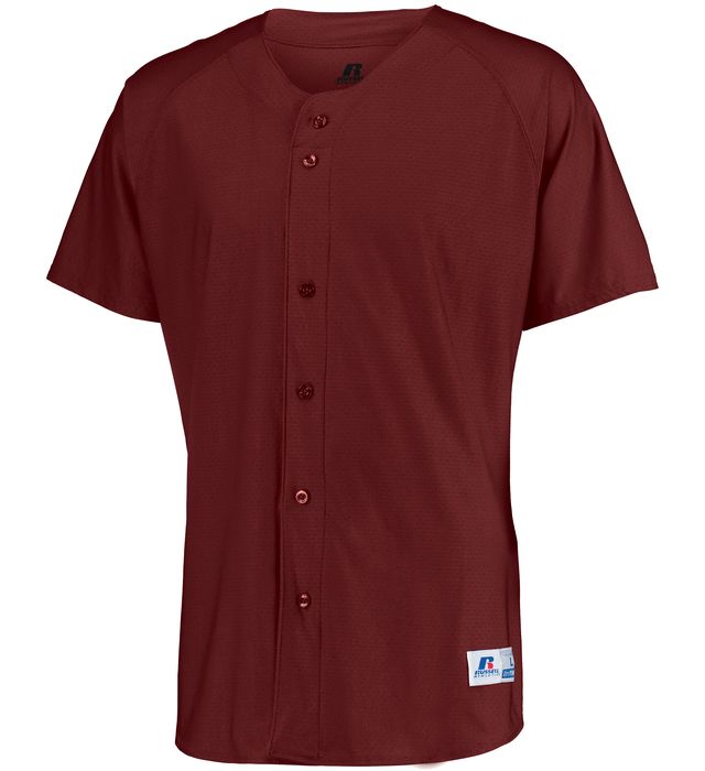 Adult Full Button Baseball Jersey