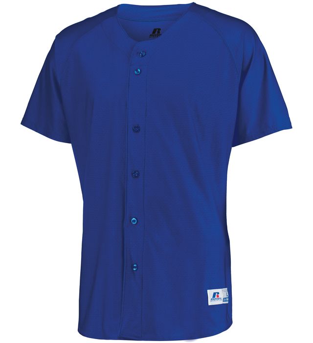 Adult Full Button Baseball Jersey
