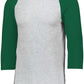 Adult Baseball Tees Plus Size 3/4 sleeve