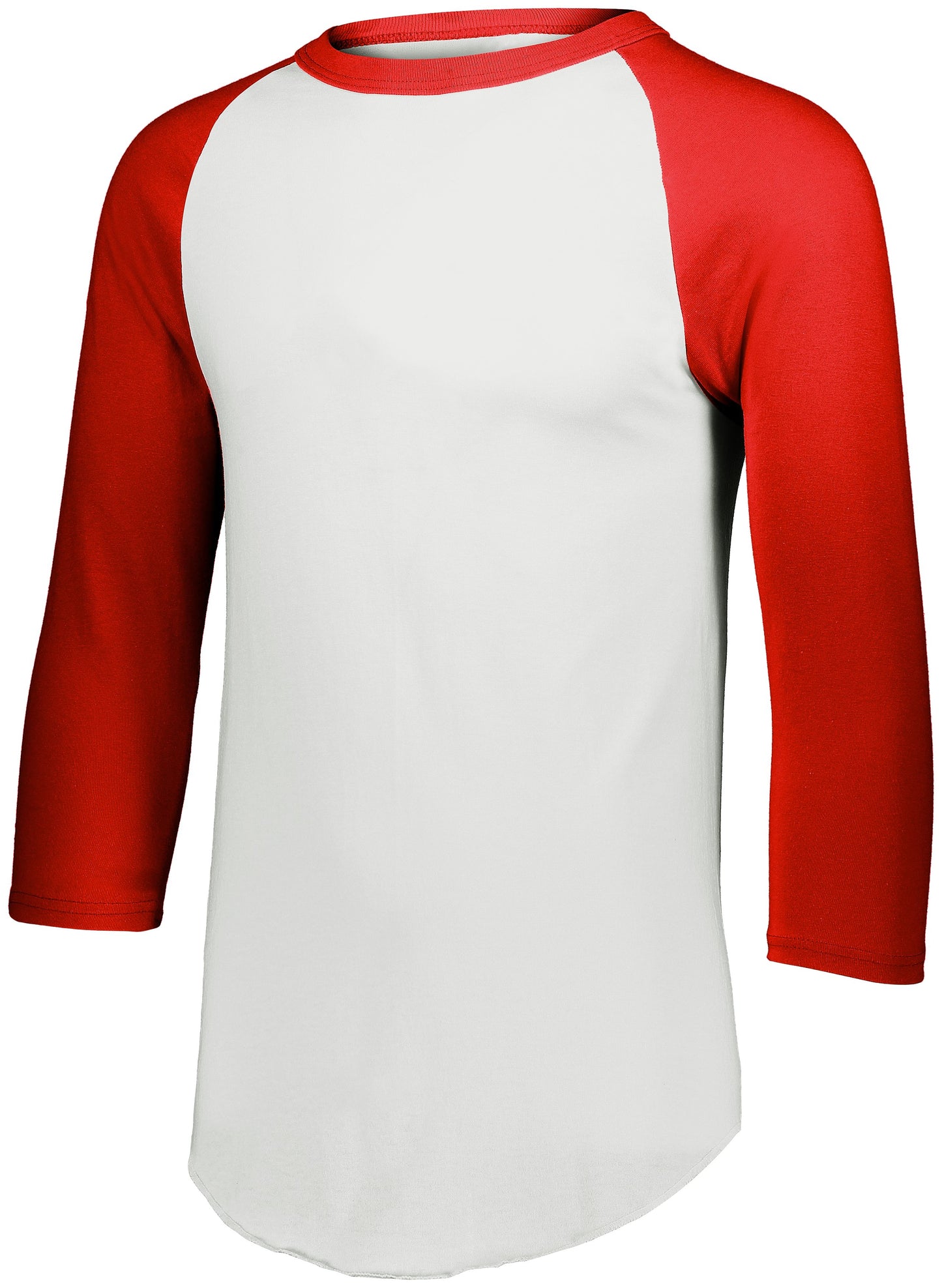 Adult Baseball Tees Plus Size 3/4 sleeve