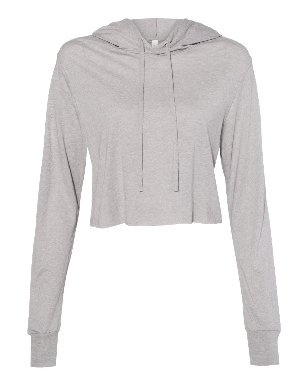 Ladies Crop Long Sleeve Hoodie