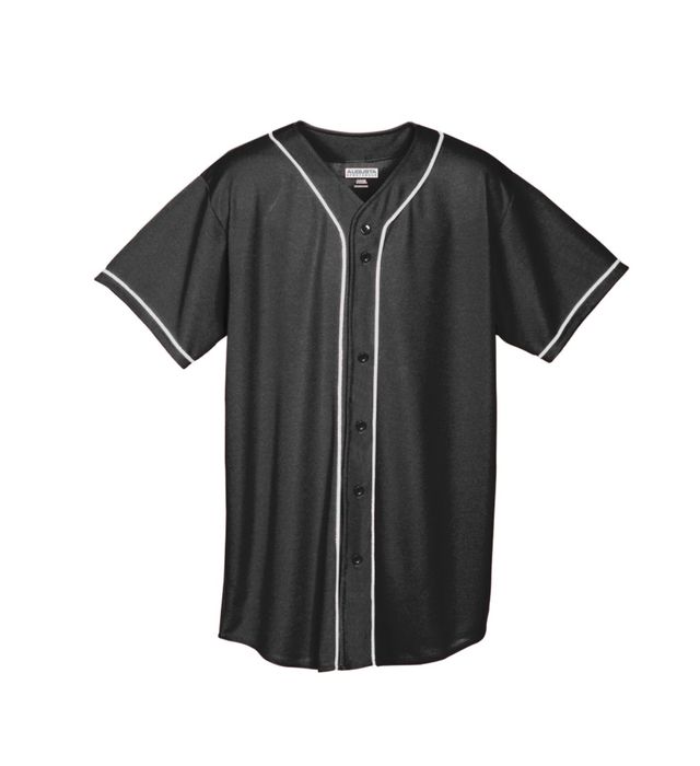 Youth Mesh Full Button Baseball Jersey