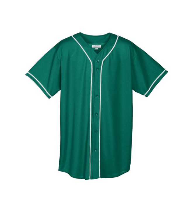 Adult Mesh Full Button Baseball Jersey