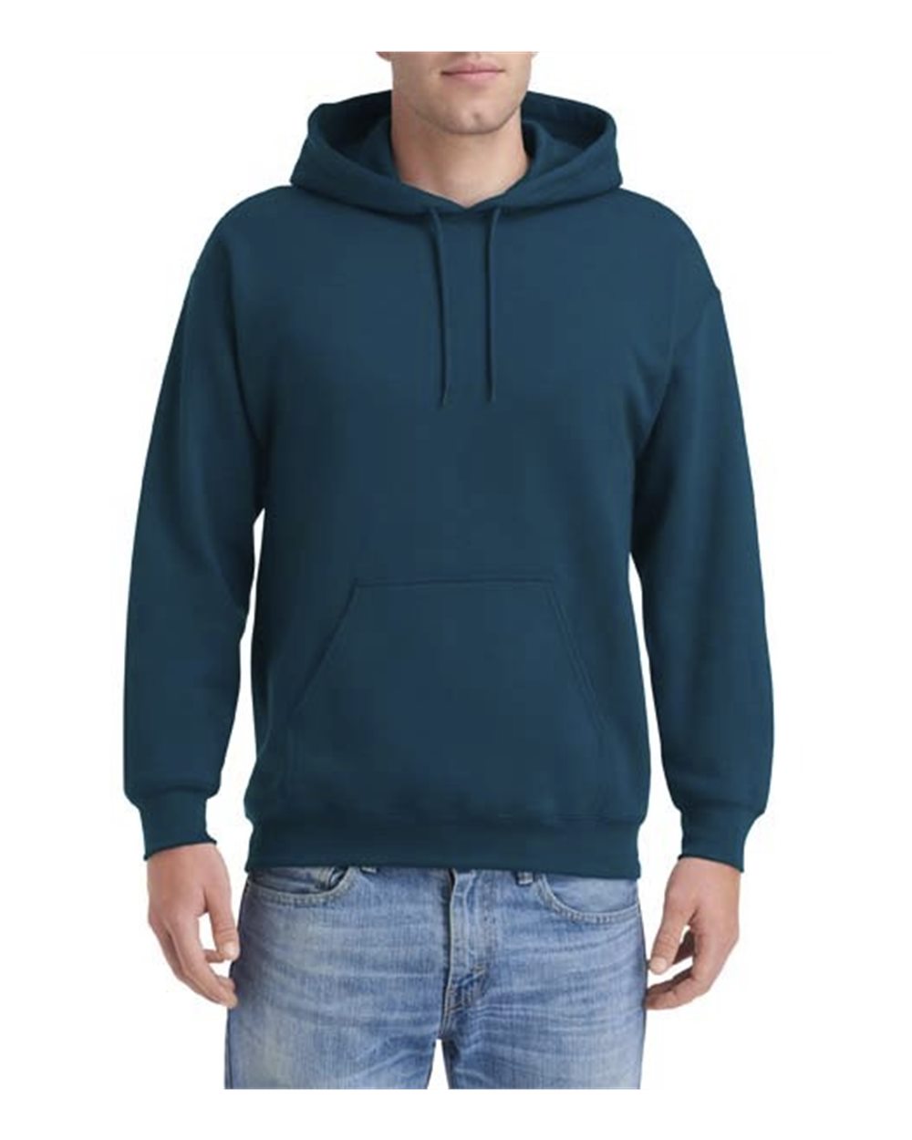 Adult Heather Hoodie Sweatshirt Plus Size
