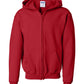 Gildan Youth Zip Hoodie Sweatshirt