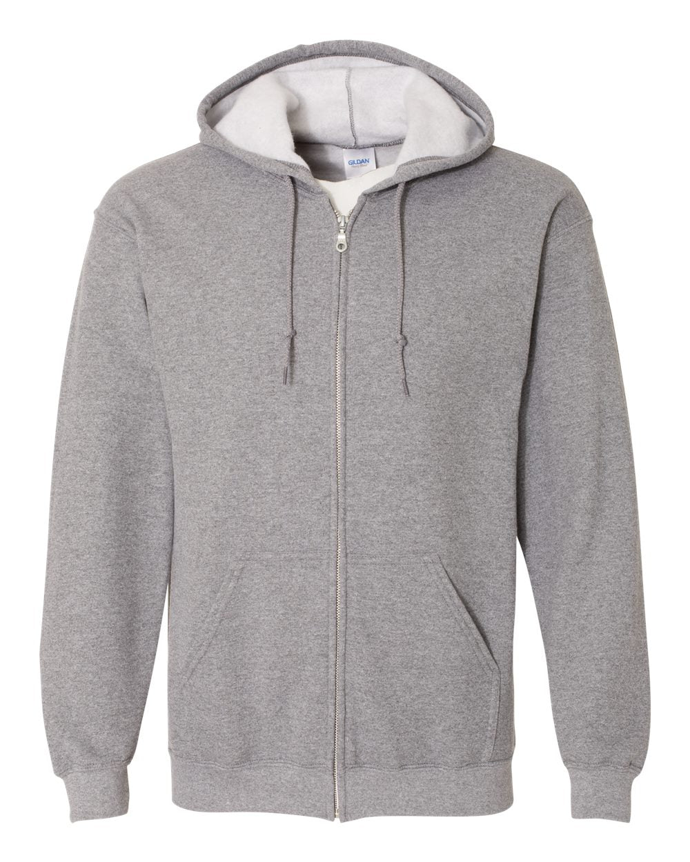 Gildan Adult Zip Hoodie Sweatshirt