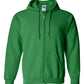 Gildan Adult Zip Hoodie Sweatshirt