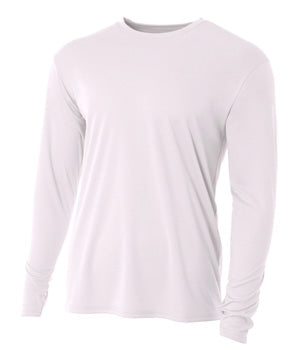A.U.G Adult Plus Size Polyester Longsleeve T-Shirt 2XL-5XL