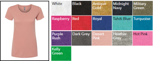 Next Level Ladies Crewneck Tee