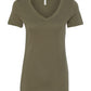 Next Level Ladies V-Neck Tee