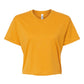 Ladies Drop Sleeve Crop Tee