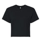 Ladies Drop Sleeve Crop Tee