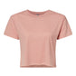 Ladies Drop Sleeve Crop Tee