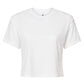 Ladies Drop Sleeve Crop Tee
